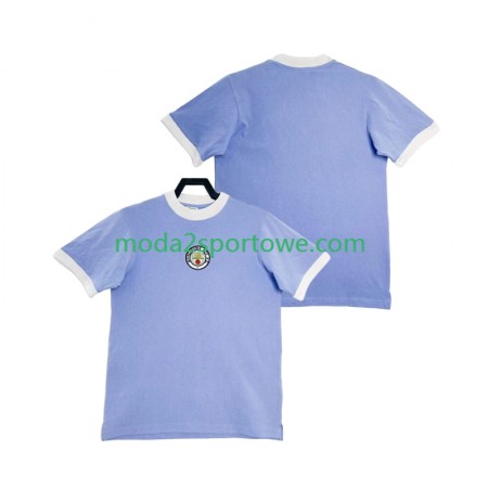 Koszulka Manchester City 1972 Retro Domowe Stroje Piłkarskie Krótki Rękaw